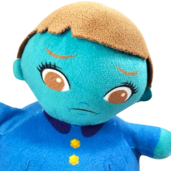 Willy Wonka The Chocolate Factory Plush Violet Beauregard Blueberry Girl Toy 7” - Picture 2 of 14